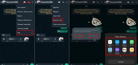 C Mo Exportar Un Chat De Whatsapp Completo Y Verlo M S Tarde