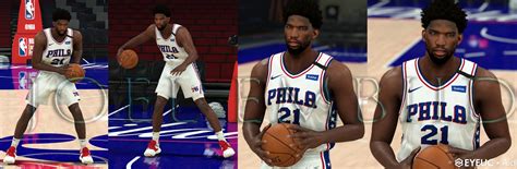 Joel Embiid Cyberface And Body Model V By Aid For K