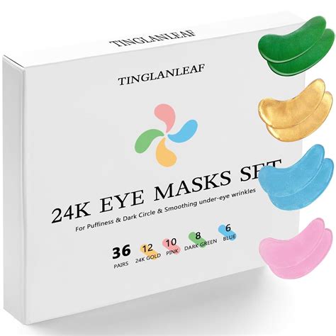 Amazon Under Eye Patchs36 Pairs24K Gold Eye Mask And Hyaluronic