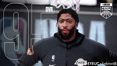 Nba K Anthony Davis Cyberface Hair And Body Model Current Look