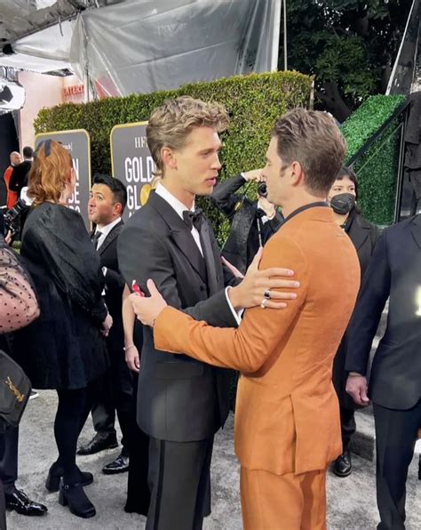 Austin Butler Meets Andrew Garfield At The Golden Globes Austin