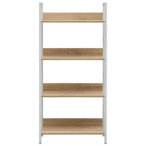 LVL MEUBLE ETAGERE Bibliothèque à 4 niveaux Chêne 60x27 6x124 5 cm