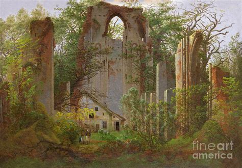 Ruins Of Eldena Monastery Near Greifswald Photograph By