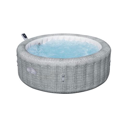 Bestway Saluspa Bali Smart Airjet Inflatable Hot Tub W Energysense Cover Gray Walmart