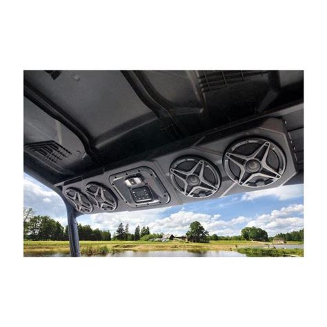 Can Am Defender 4 Speaker Overhead Sound Bar By Ssv Works Wp3 Dfo4 Xx