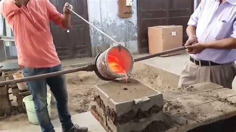 Aluminium Casting Process Youtube