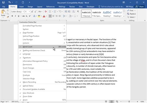 How To Get The Word Count Of Your Office 365 Document Bettercloud Monitor