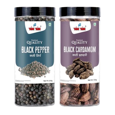 Yum Yum Premium Whole Spices Combo Pack G Whole Black Pepper G