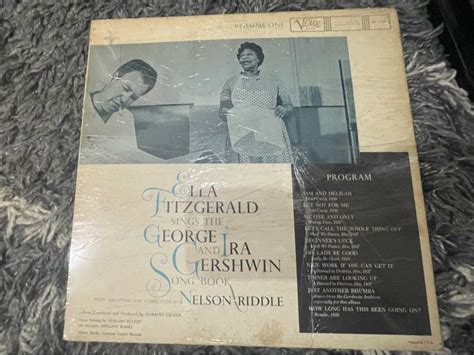 Ella Fitzgerald Sings The George Ira Gershwin Song Book Vol Lp