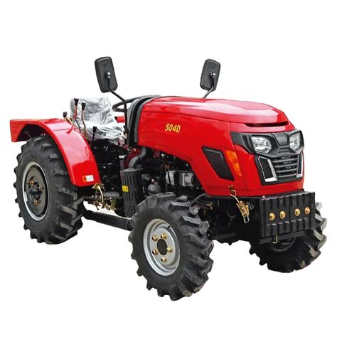 4WD Mini Tractor Agriculture Farm Tractor 50HP Compact Tractor with ...