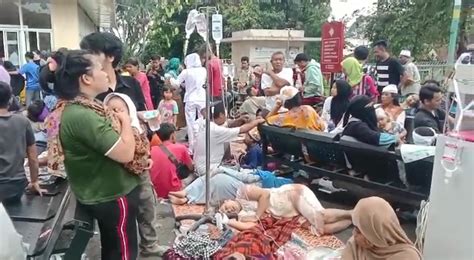 56 Kali Gempa Bumi Susulan Guncang Cianjur Dan Sukabumi