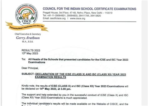 ICSE 10th Class Result 2024 Link Check 10th Marksheet Results Cisce Org