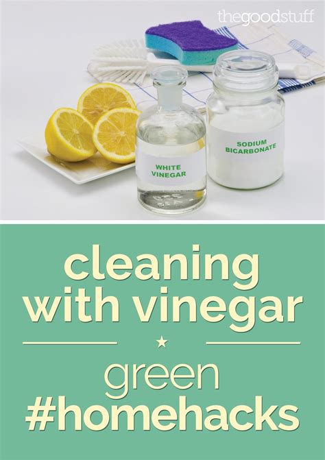 Cleaning With Vinegar Green Home Hacks Thegoodstuff