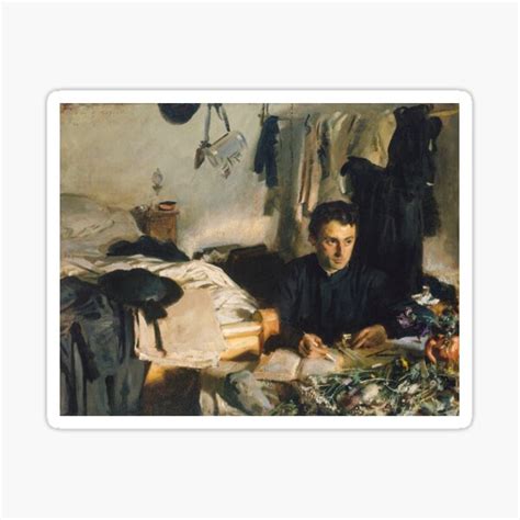 Padre Sebastiano Ca By John Singer Sargent Sticker For