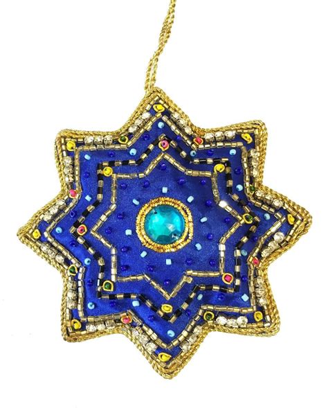 High Altar Star Decoration Star Decorations Embroidered Christmas