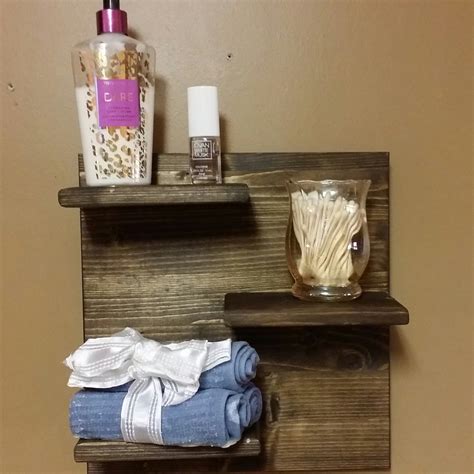 Rustic Home Decor Wood Shelf Rustic Decor Bathroom Shelf - Etsy