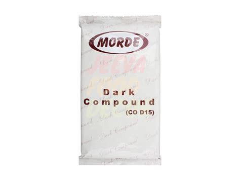 Morde Dark Chocolate Compound 500g Jeeva Food Decor