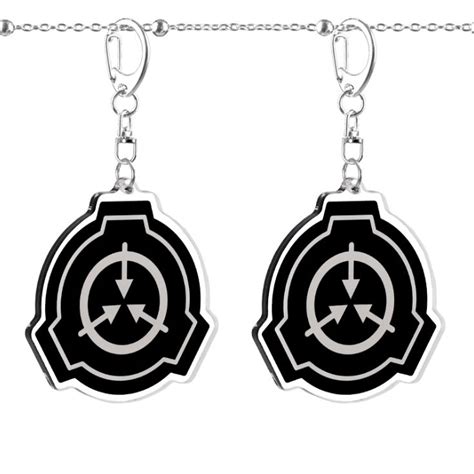 Scp Foundation Keychain Scp Foundation Shop