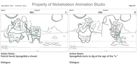 Storyboard Spongebob Animation Storyboard Storyboard Drawing Images