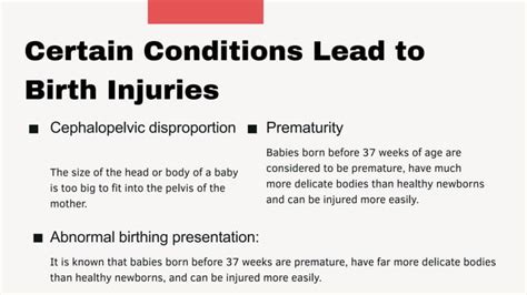 What Are The Most Common Birth Injuries Ppt