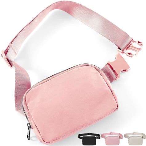 Fanny Packs For Women Men Pink Crossbody Fanny Pack Unisex Mini Belt