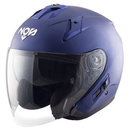 Casco Nos Ns Deep Blue Matt Store Online Nos Helmets