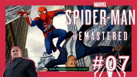 Let S Play Marvel Spiderman Remastered PS5 Part 07 Rettung Von