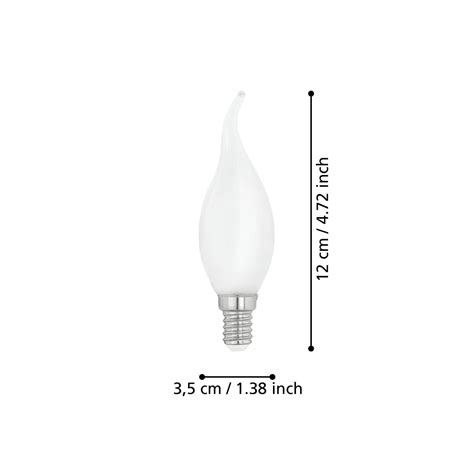 Lâmpada LED E14 4W Pico Opal 110045 EGLO