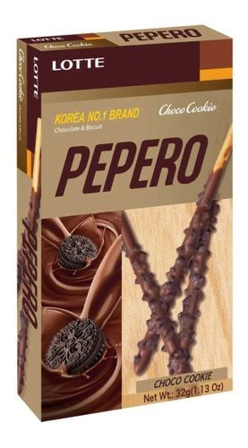 Pepero Coreano Chocolate Choco Cookie Lotte 32g Nature Nature Alimentos