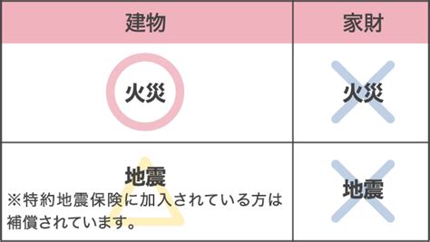 特約火災保険の補償内容｜【公式】損保ジャパン