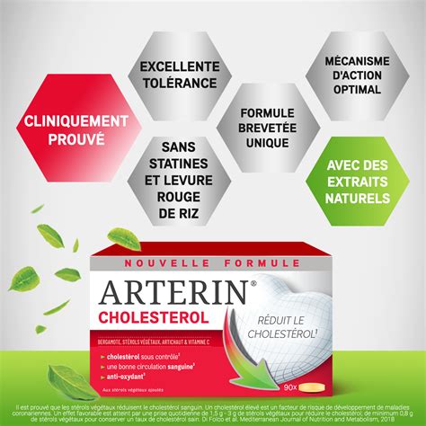 Arterin Cholest Rol Sans Levure Rouge De Riz Et Statines Bonne