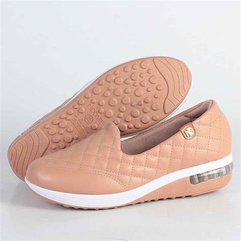 Tênis Modare Slip On Matelassê Amortecedor Nude Gabriella Calçados