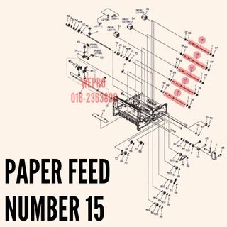 Canon Fc Duplex Paper Feed Roller Ir Adv