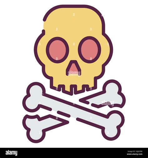 Icon Vector Of Radiation Line Cut Style Simple Illustration