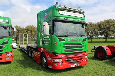 Scania R580 Evans Transport Ltd Truckfest South West Christopher