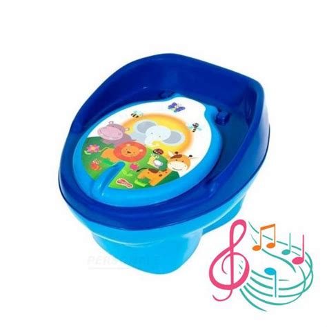 Troninho Penico Pinico Infantil Azul Rosa Musical Styll Baby Troninho