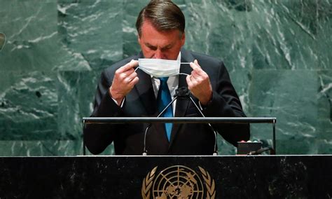 Na Onu Bolsonaro Ataca Imprensa Defende Tratamento Precoce E Mente