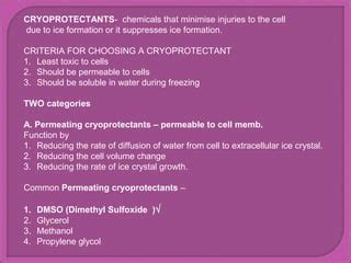 3...cryopreservation | PPT