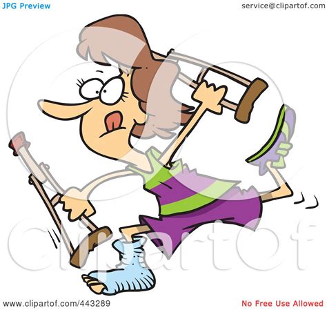 Royalty Free Rf Clip Art Illustration Of A Cartoon Determined Woman