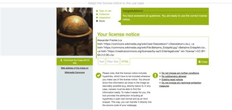 How to credit images from Wikimedia Commons? - Image Source Control
