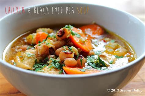 Chicken And Black Eyed Pea Soup By Steven Dolby