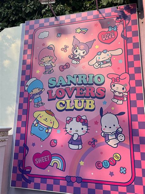 Seoul Sanrio Kuromi Hellokitty Pink Pastel Poster Retro Soft