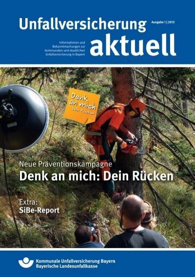 Unfallversicherung Aktuell Kommunale Unfallversicherung Bayern