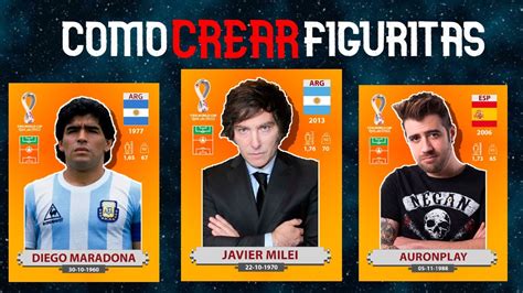 Como CREAR FIGURITAS ESTAMPAS PERSONALIZADAS Del Mundial 2022 Photoshop