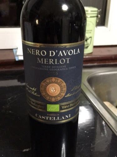 2016 Famiglia Castellani Nero D Avola Merlot Vivino US