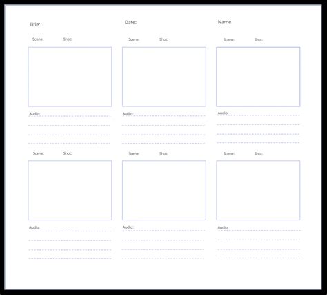 Professional Storyboard Examples