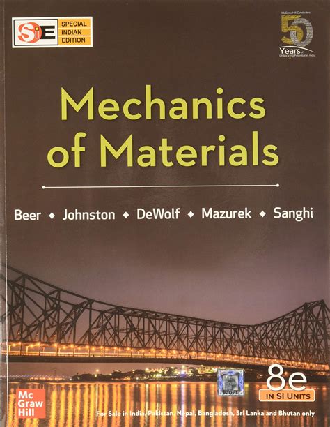 Mechanics Of Materials Th Edition In Si Units Buy Online In Uae