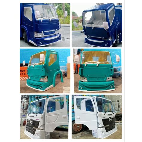 Jual Miniatur Kabin Truk Hino Dan Canter Bebas Riques Warna Cat