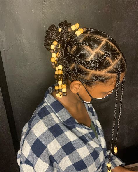 Knotless Braids With Beads Ideas To Try In Hairstyle And