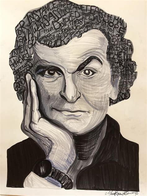 Douglas Adams Drawing By Macy Allen Fine Art America